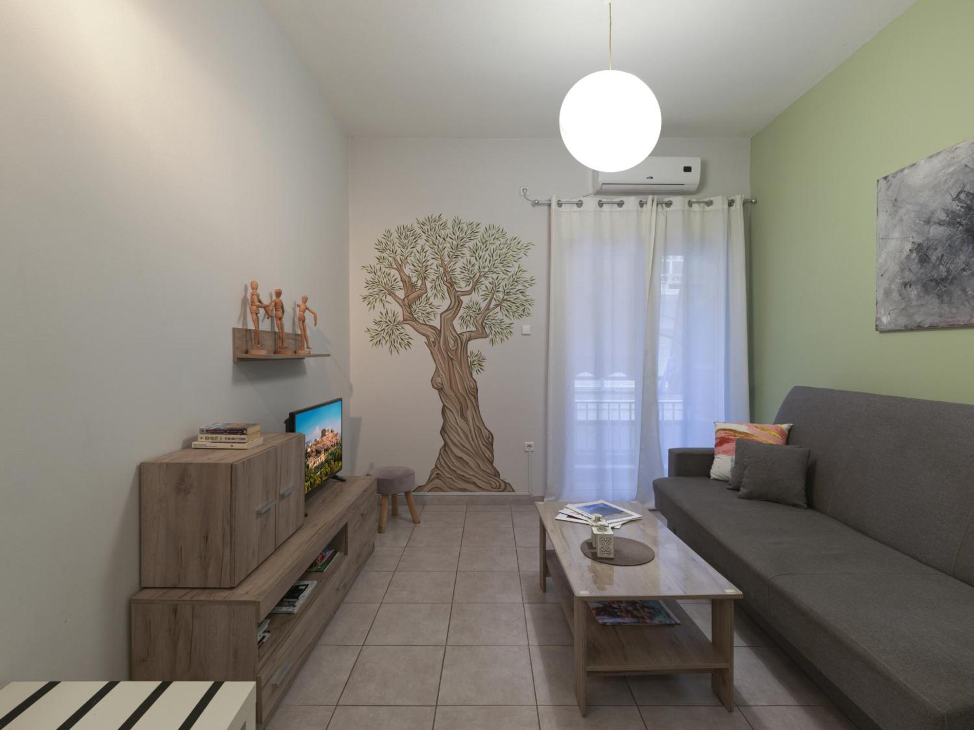 Cozy Athenian One Bd, Pistachio Charm Appartement Athènes